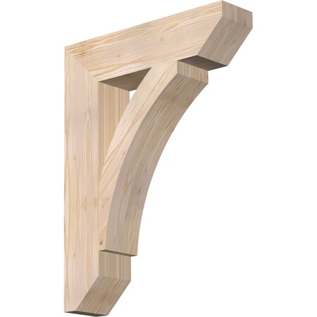 Thorton Slat Smooth Bracket, Douglas Fir, 5 1/2W X 24D X 32H